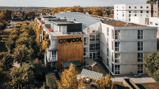 A large coliving development