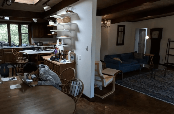 Zuckerberg's first coliving space in Palo Alto