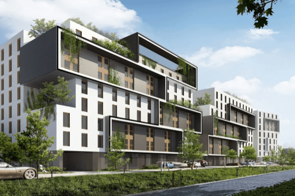 The IC Campus residence in Krakow
